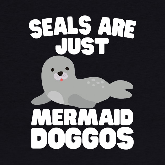 Seals Are Just Mermaid Doggos by Eugenex